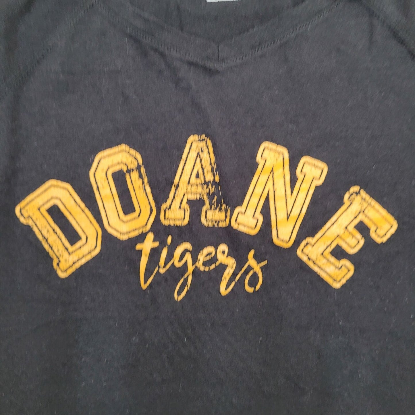 Doane Tigers Shirt Womens Small 18x24 Black