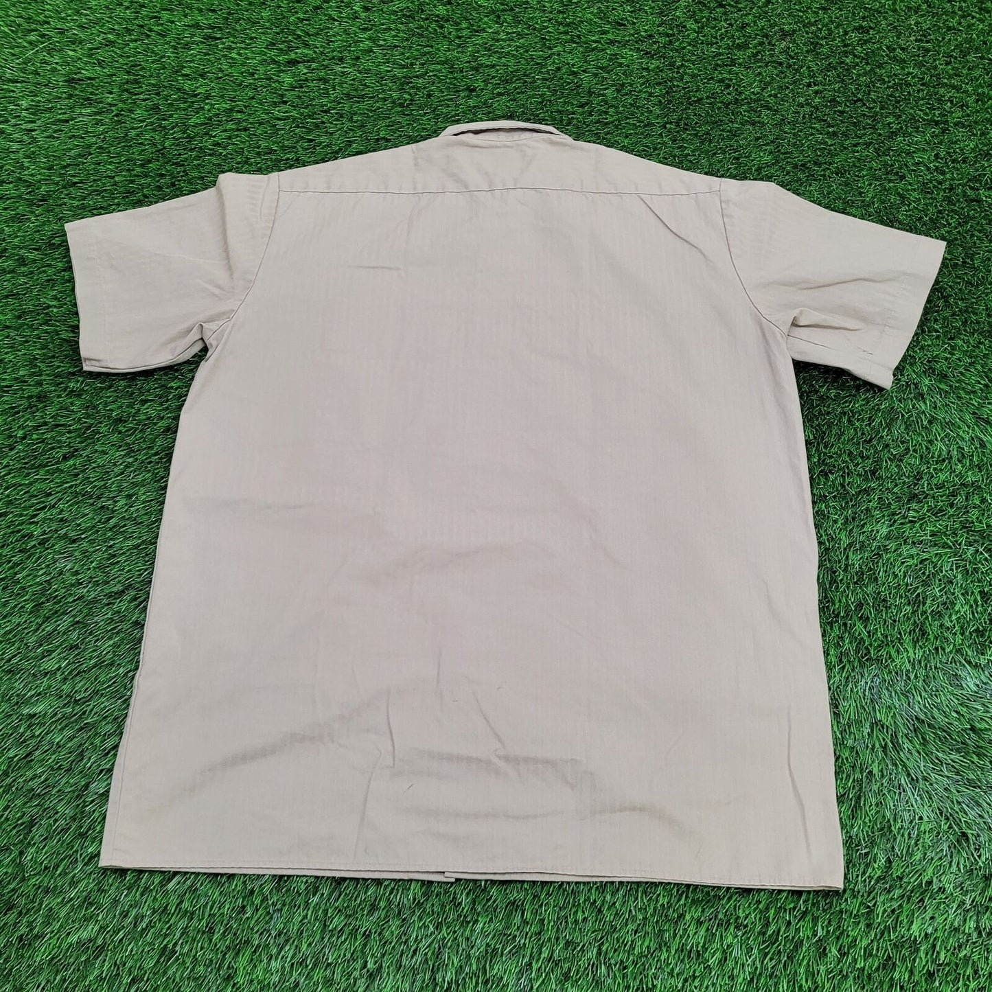 DICKIES Button Shirt XL 26x32 Beige