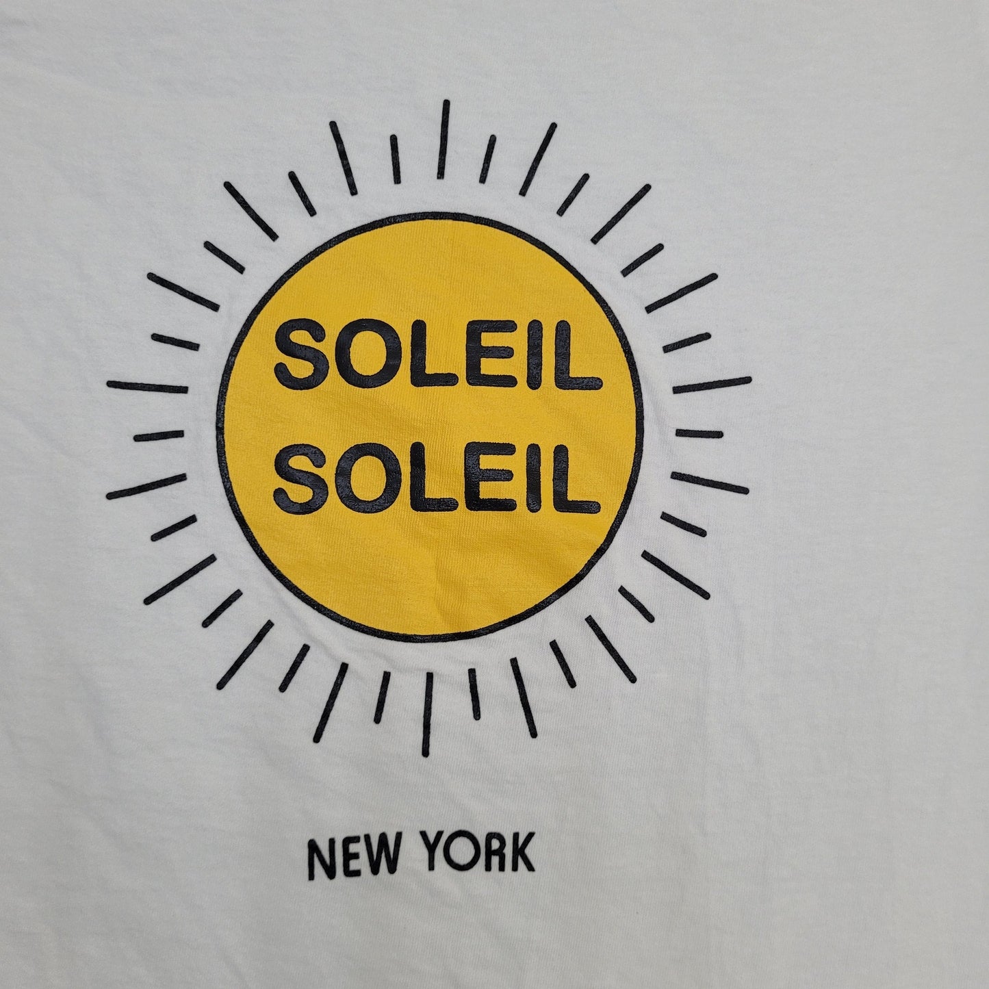 Vintage Soleil New-York Sleepwear Shirt Womens XS 16x27 USA