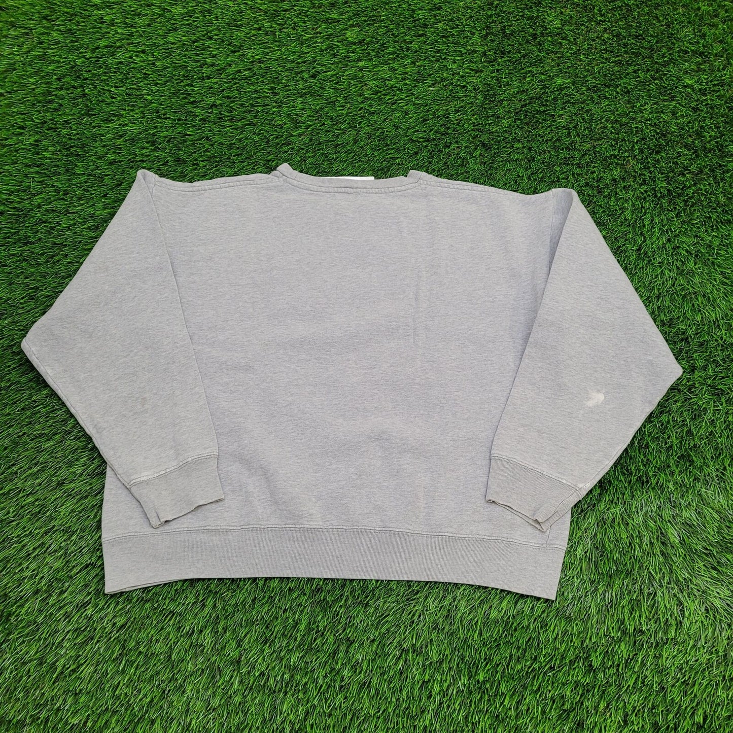 Vintage Y2K Ralph-Lauren Sweatshirt Womens Large 22x21 Gray