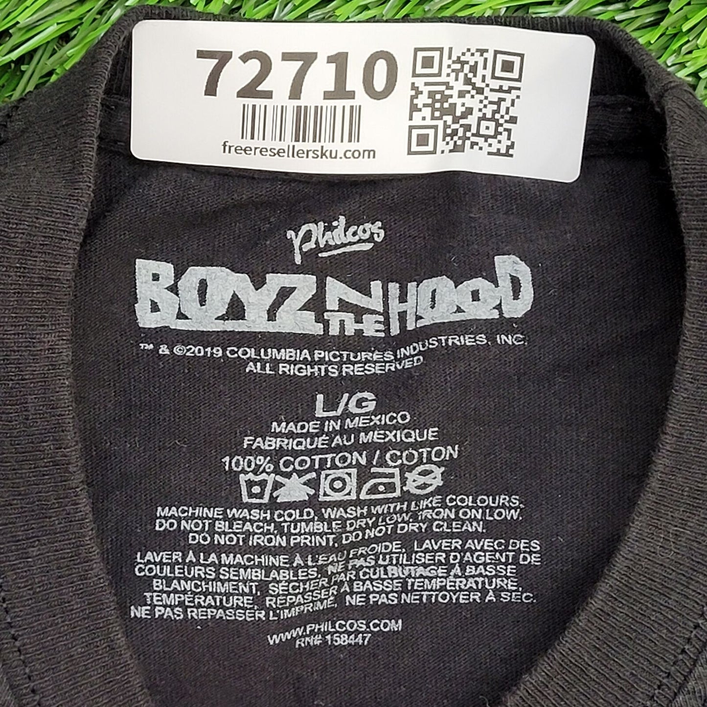 Boyz-N-the-Hood Shirt Large 21x27 Black