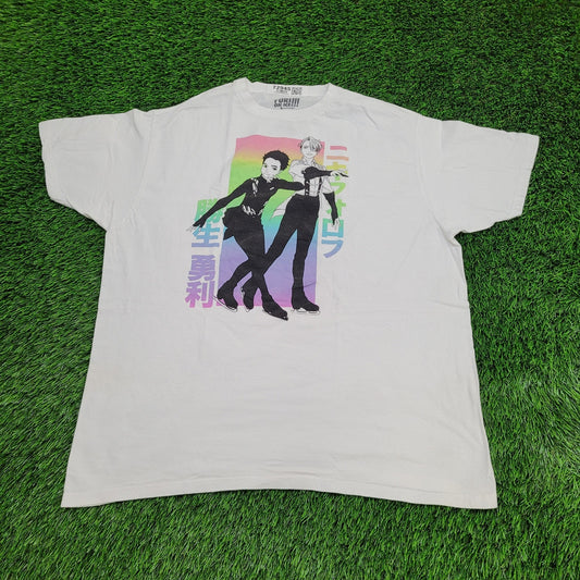 Anime Shirt XL 23x27 White