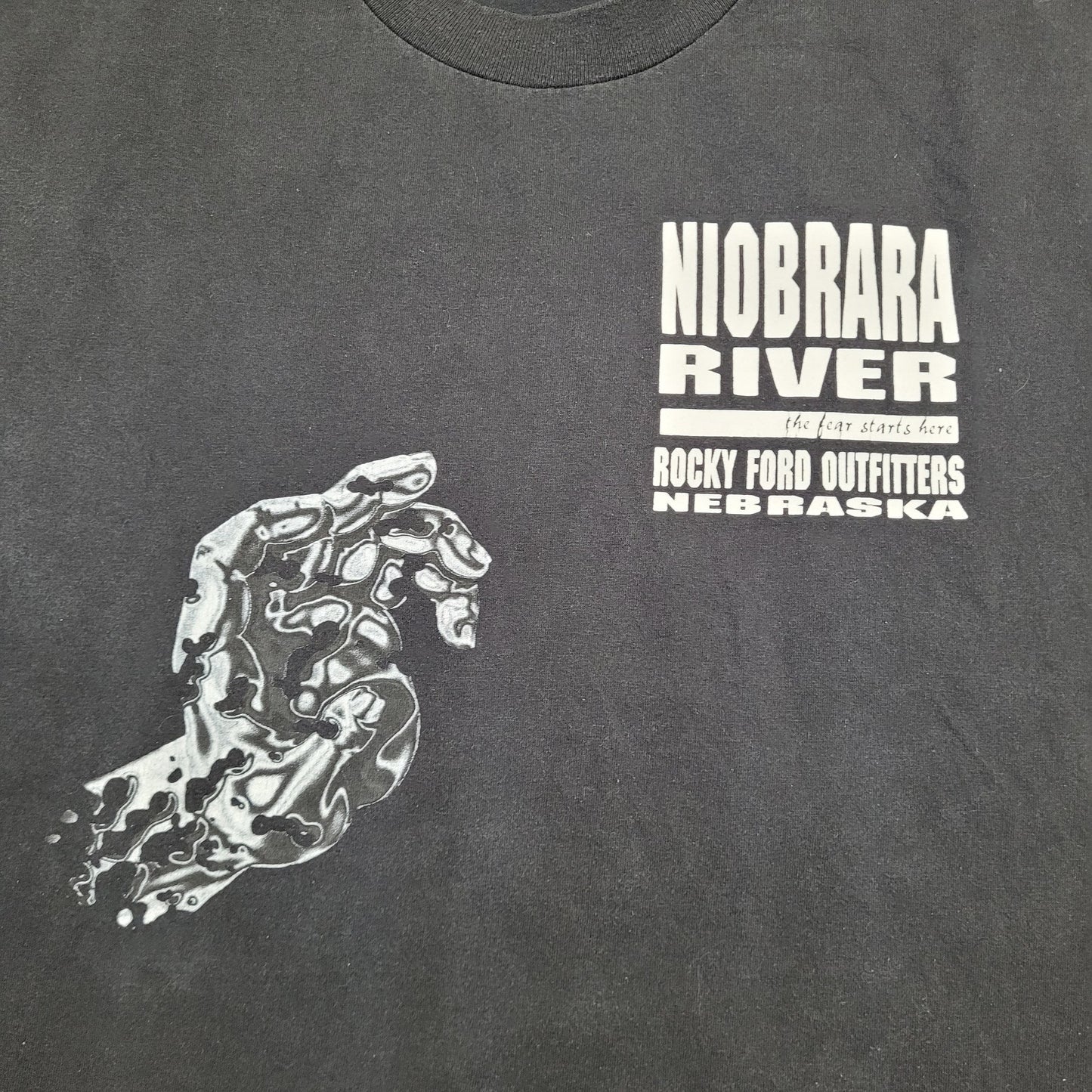 Vintage Y2K River-Rat Tank-Top XL 24x27 Niobbara-River