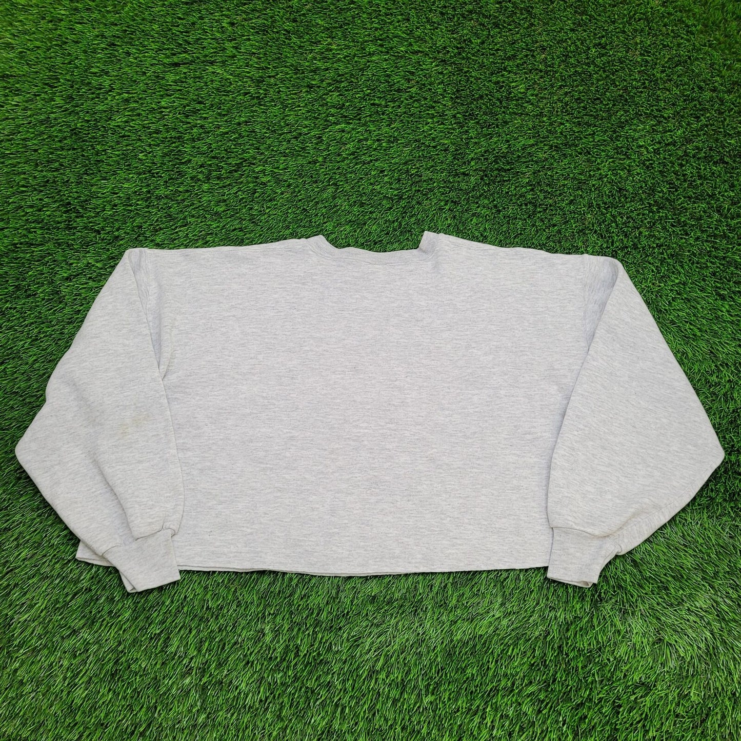 Vintage Russell-Athletic Sweatshirt Womens 2XL 26x18 Gray