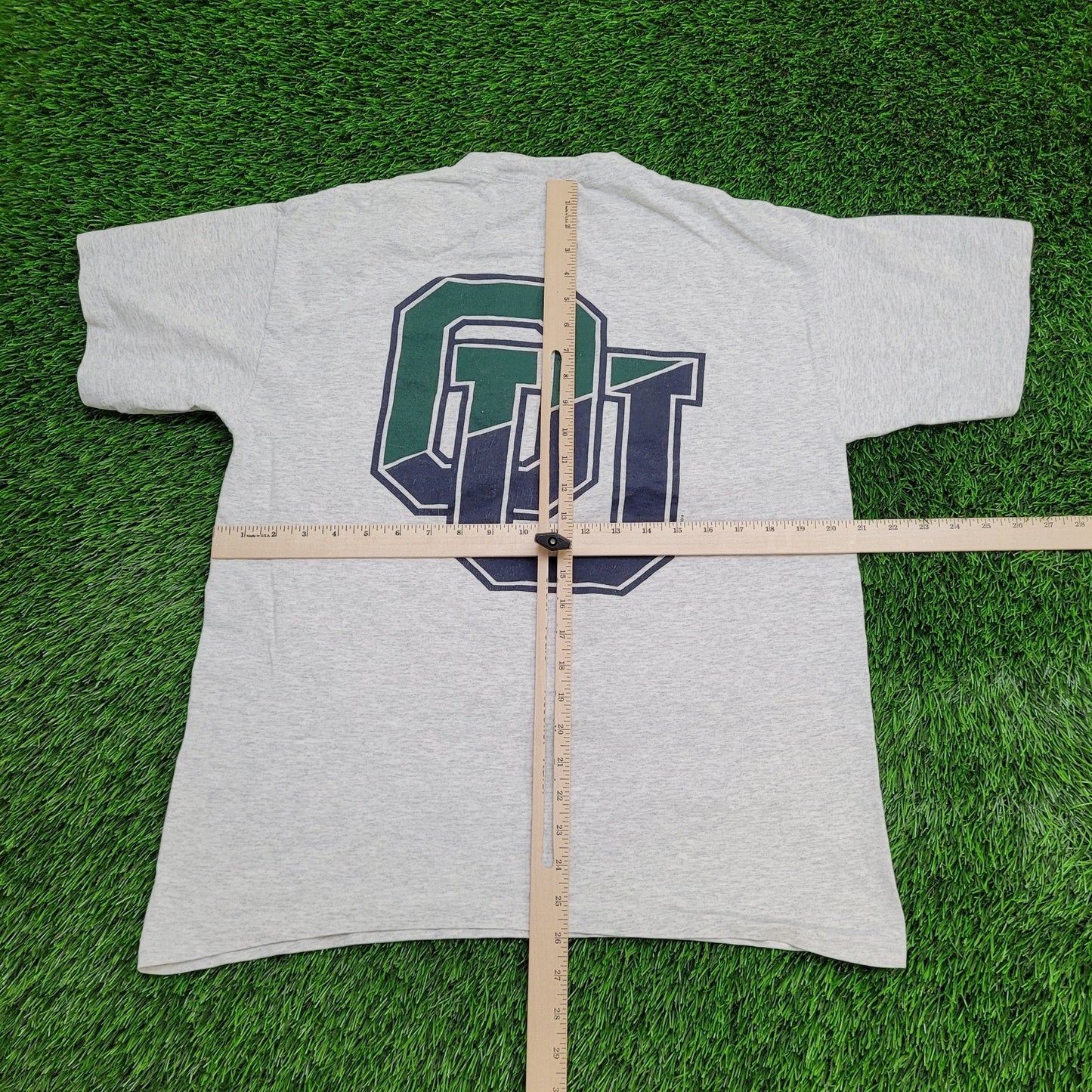 Vintage Ohio University Shirt Large 21x26 Gray