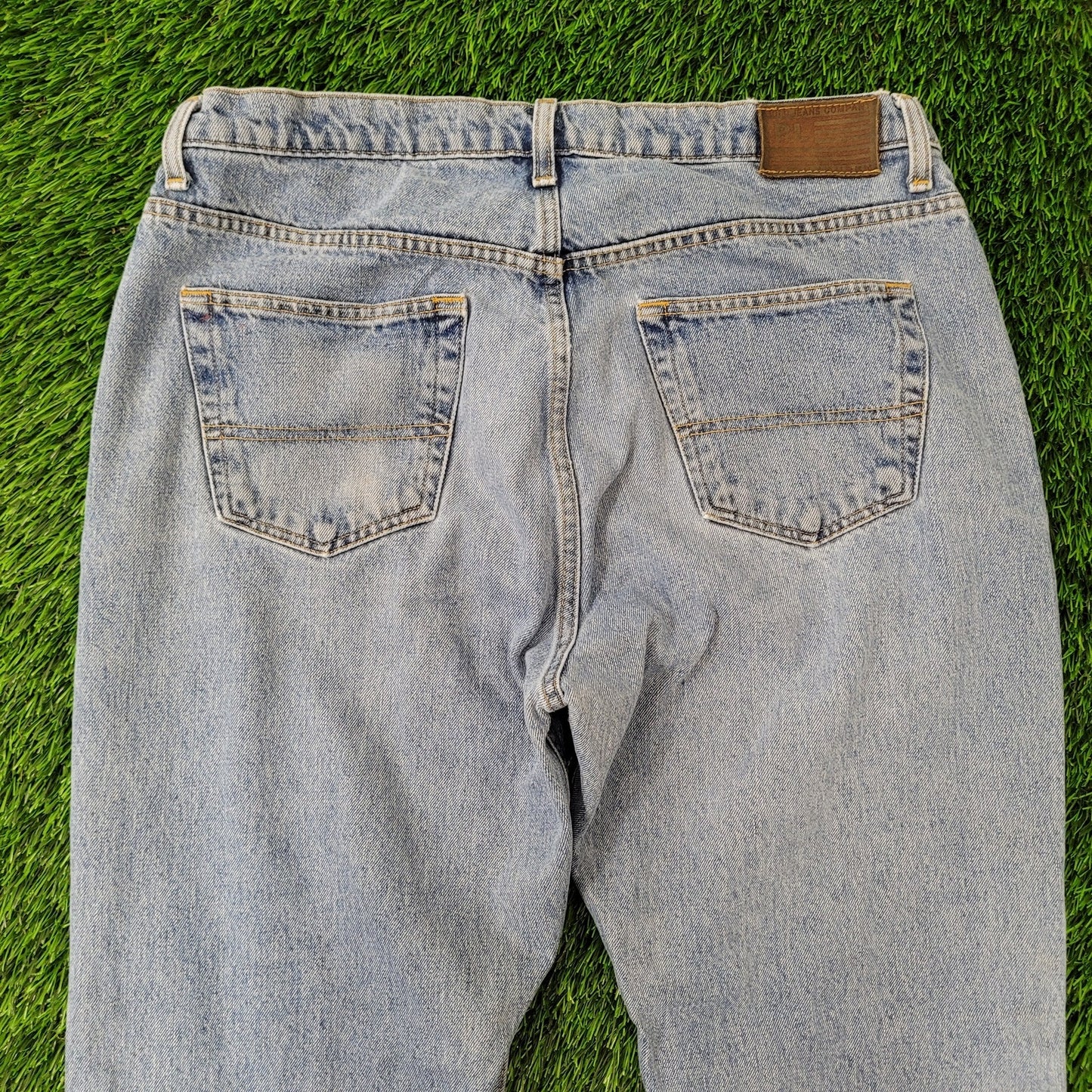 Vintage Y2K Ralph-Lauren Baggy Heritage Jeans 34x30 Faded