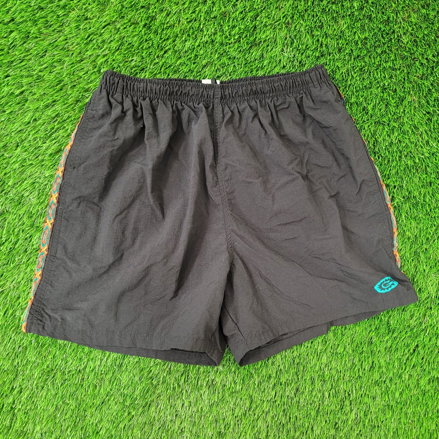 Vintage Y2K Gotcha Swim Shorts Large 30x5 Black