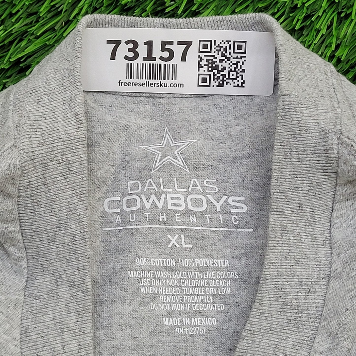 Dallas-Cowboys Shirt XL 23x28 Gray