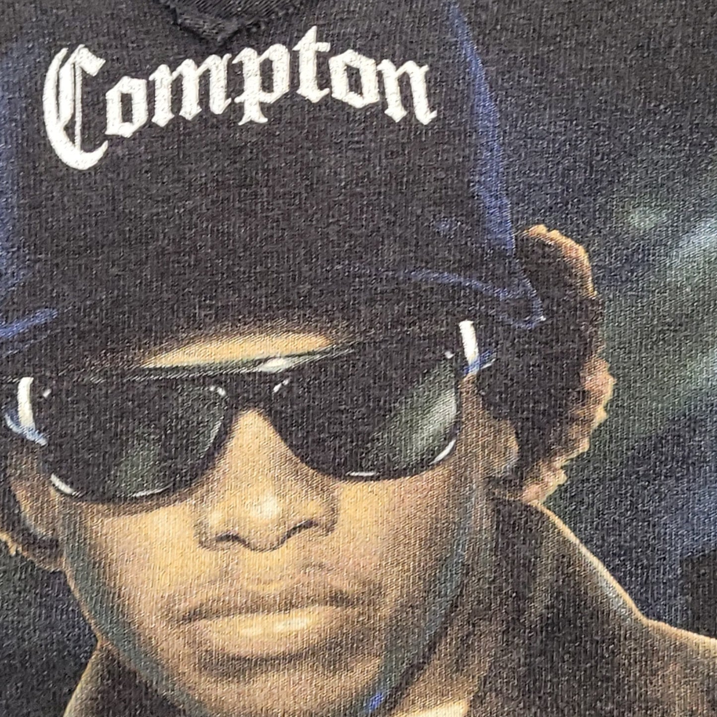 Eazy-E Hip-Hop Shirt Womens Small 17x24 Black