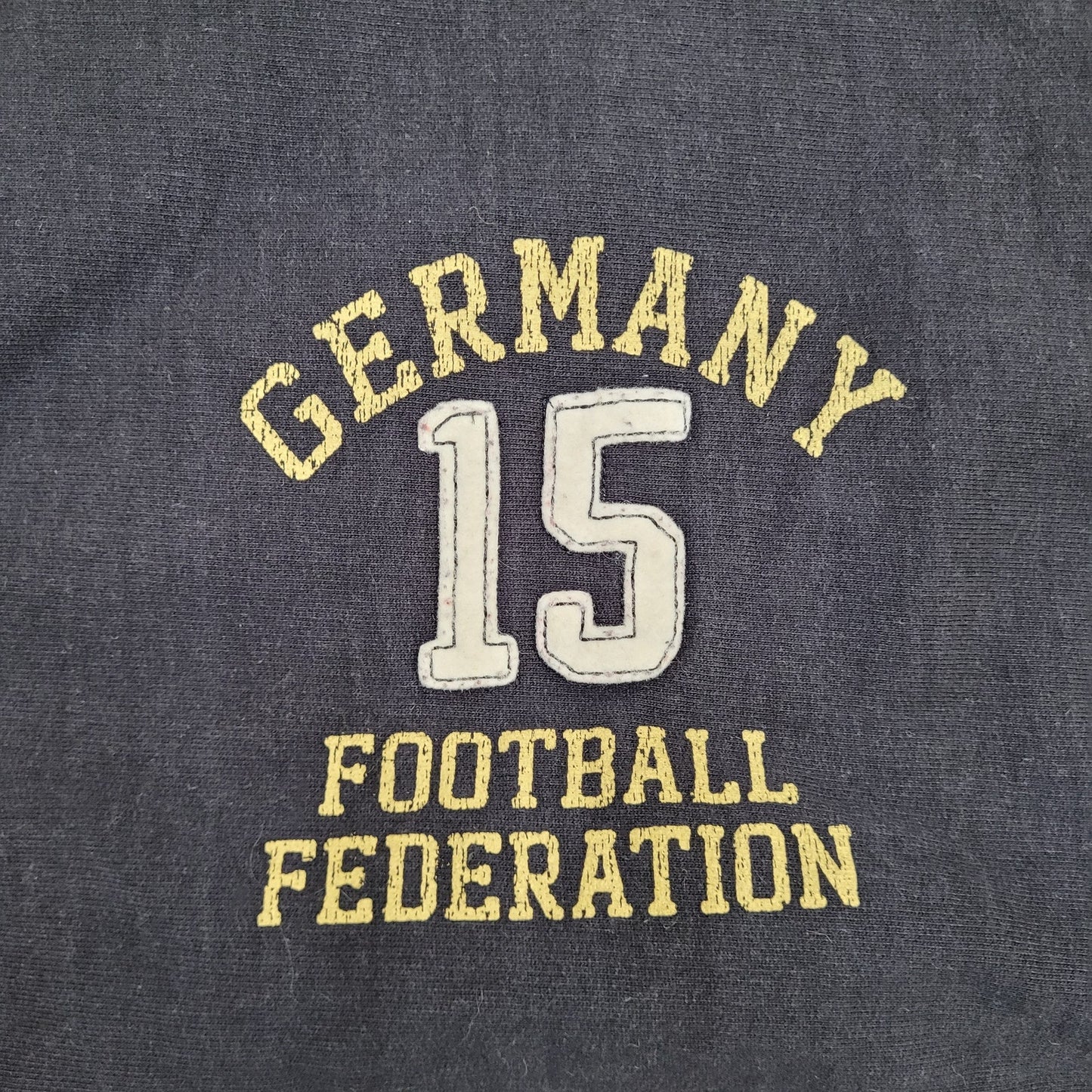 Germany Football Sweatshirt Small 19x25 Soccer