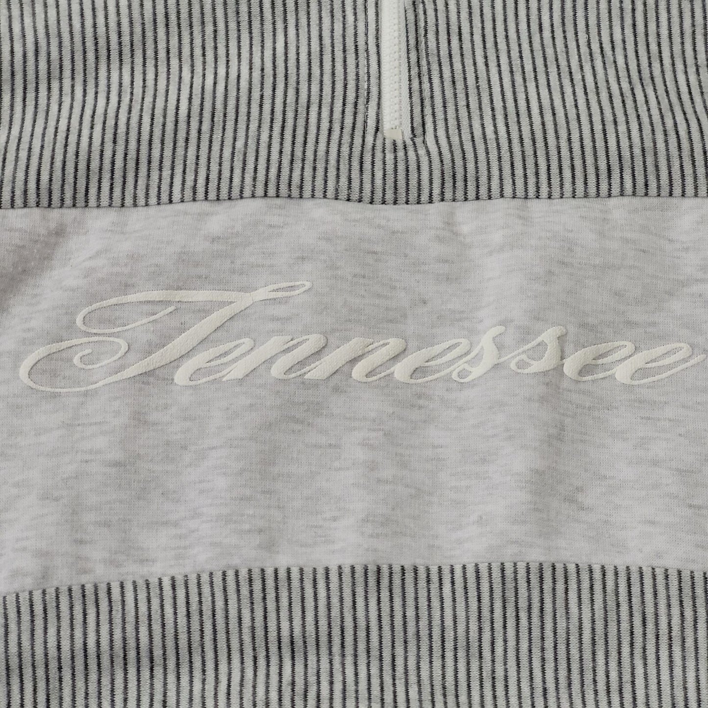 Vintage Tennessee Sweatshirt Large 22x28 Gray White