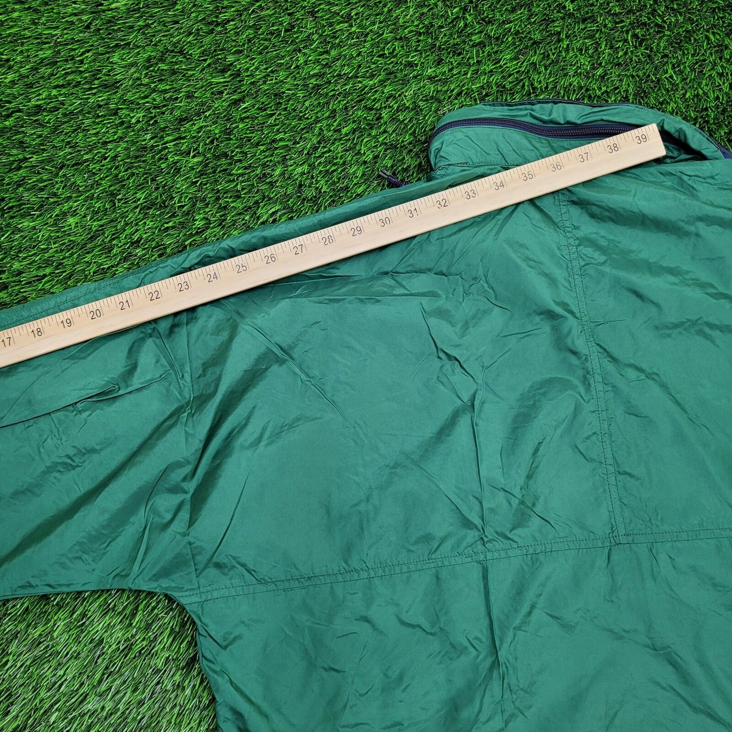 EMS Eastern-Mountain-Sport Windbreaker Jacket XL 27x32 Green