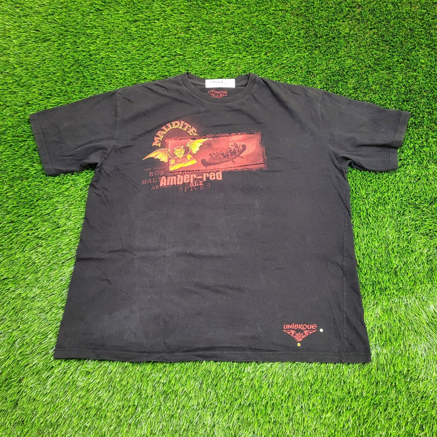 Devil Beer Shirt XL 24x27 Black