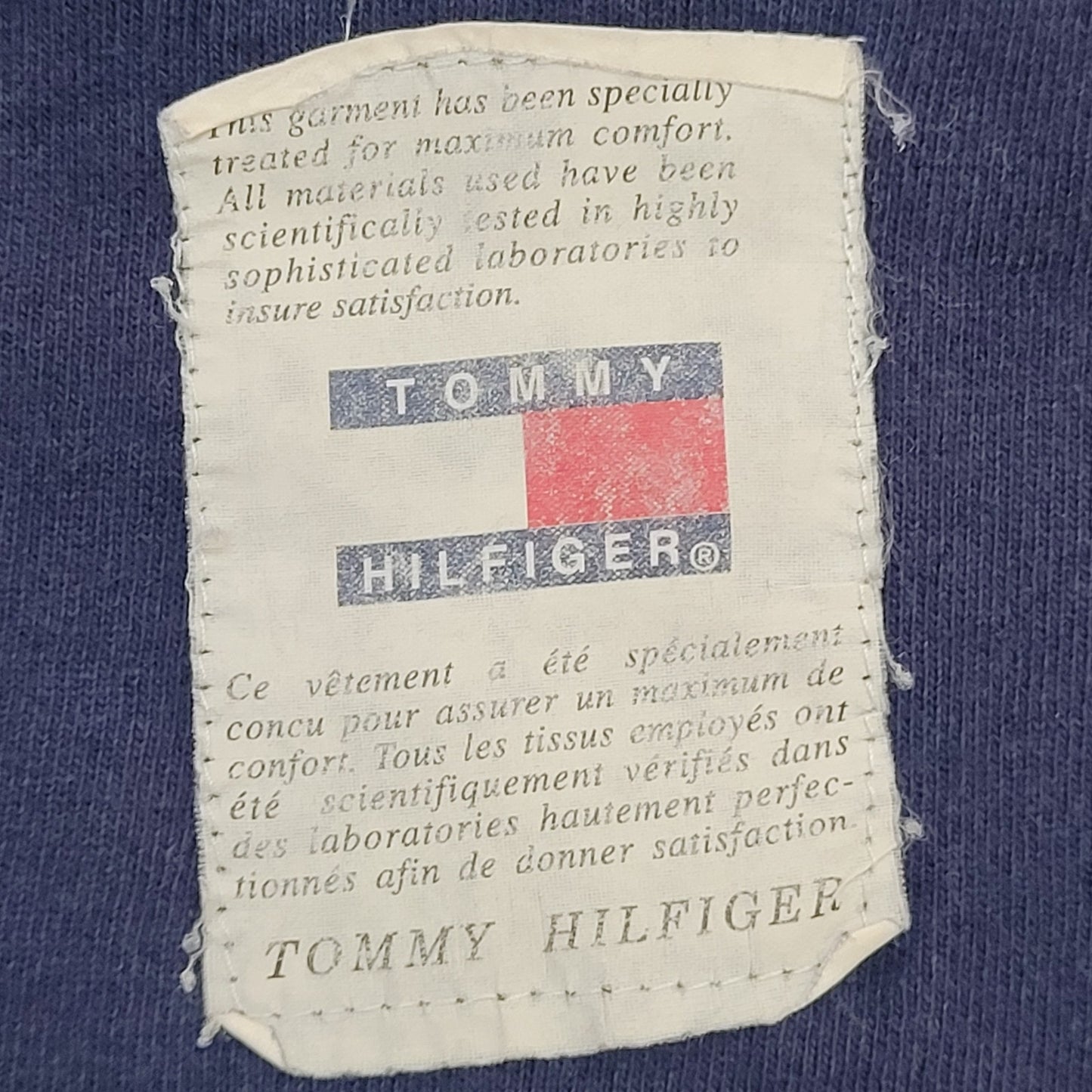 Vintage Tommy-Hilfiger Shirt XL 25x30 Sun-Faded USA