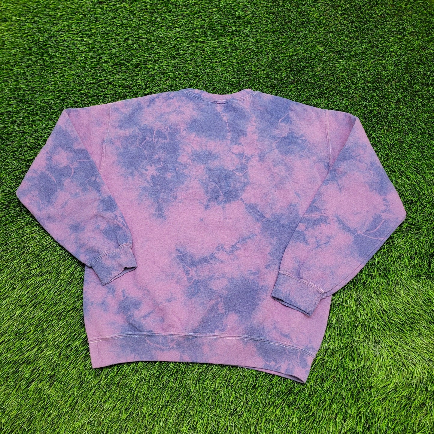 Dragon-Ball Z Baggy Sweatshirt Small 21x24 Bleached Purple