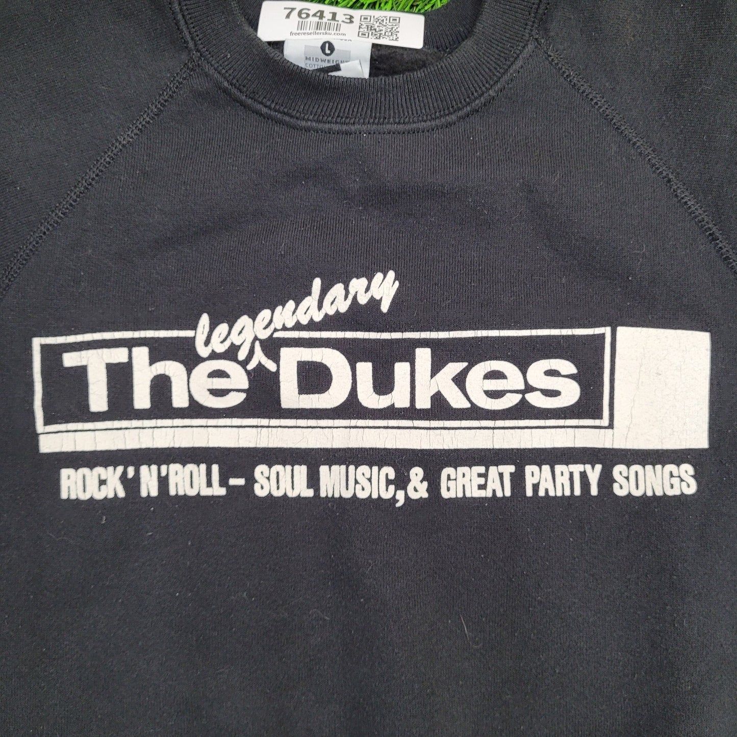 Vintage The-Legendary-Dukes Sweatshirt Women Large 21x24 USA