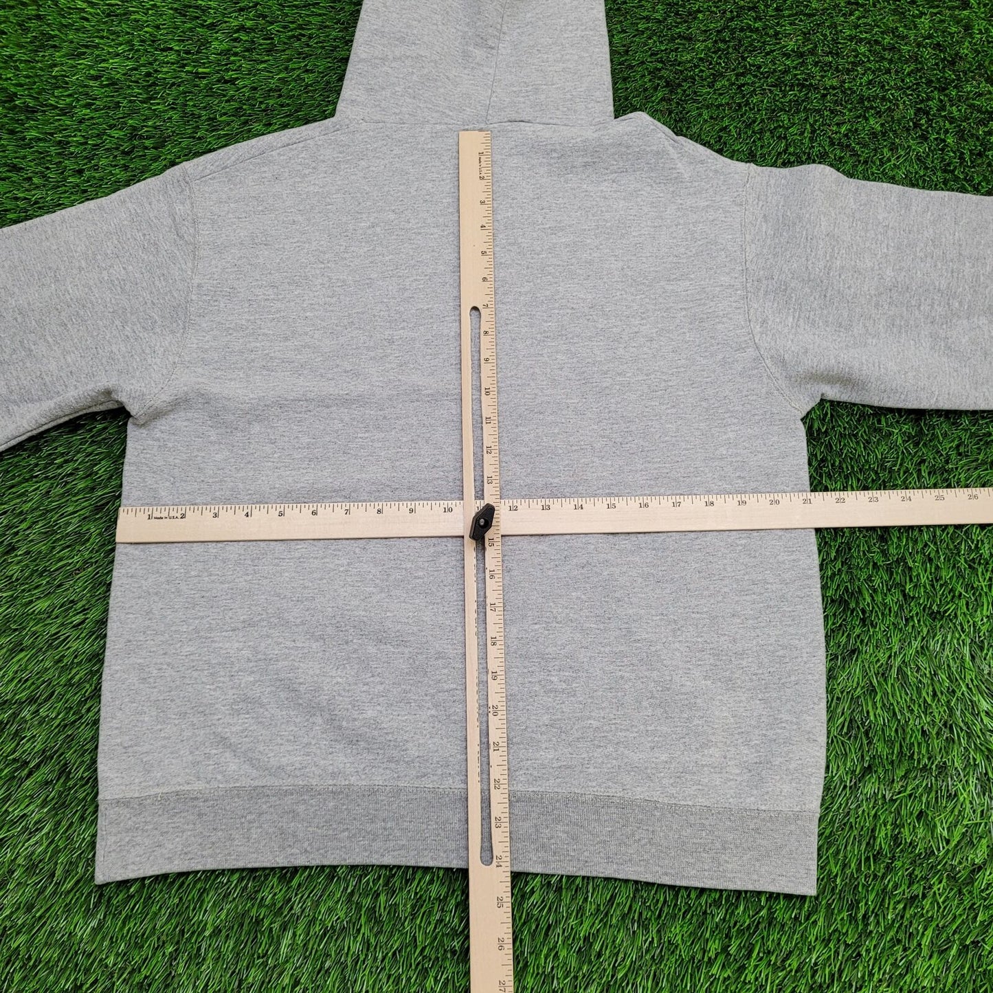 Champion University-at-Albany Hoodie Medium 21x24 Gray