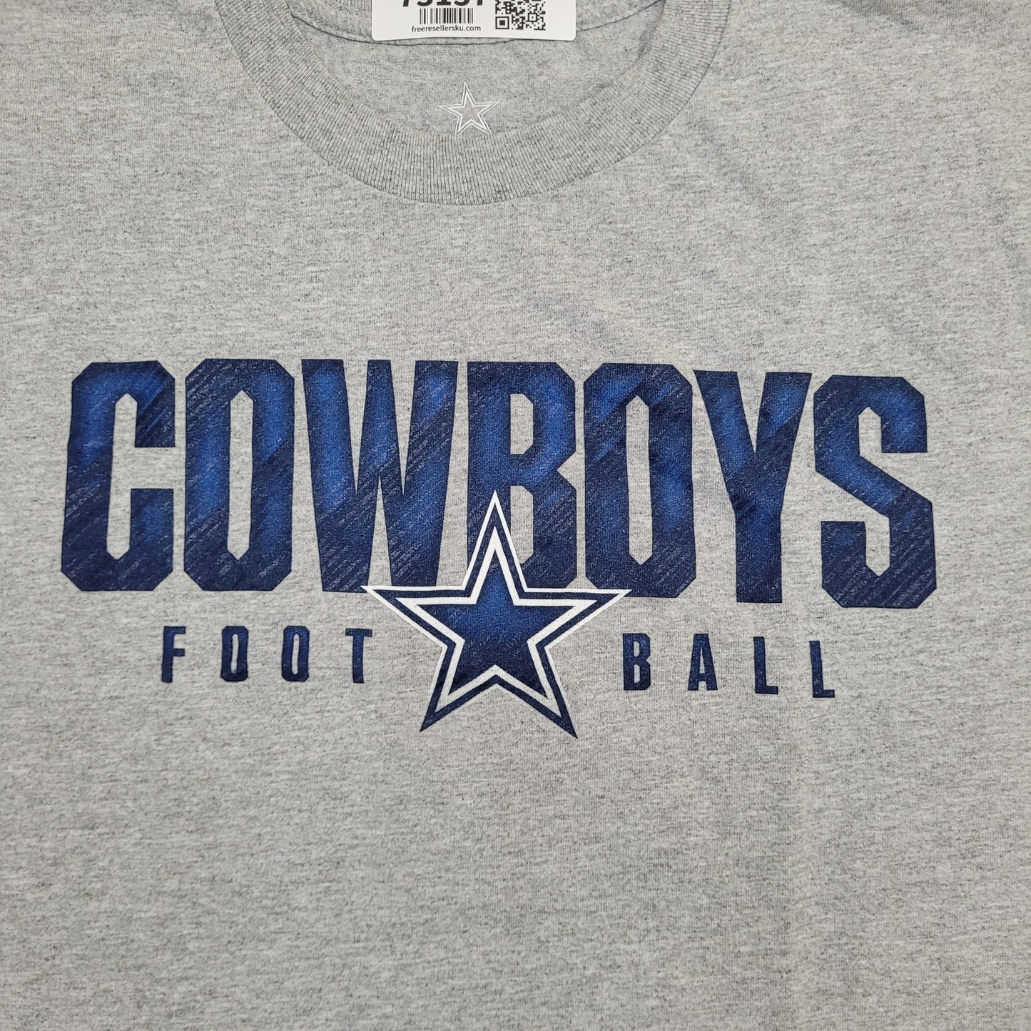 Dallas-Cowboys Shirt XL 23x28 Gray